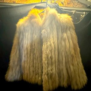 Fox fur coat vintage